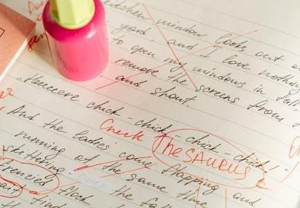 textes avec fautes à corriger pdf